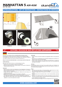 Manual Skandika Manhattan 5 Tent