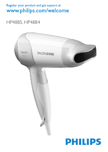 Handleiding Philips HP4887 SalonShine Haardroger