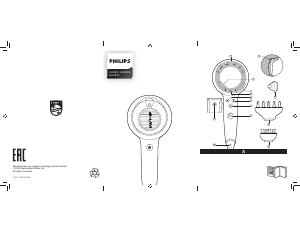 Handleiding Philips BHD827 Haardroger