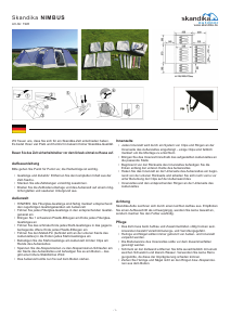 Handleiding Skandika Nimbus 12 Tent