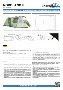 Manual Skandika Nordland 6 Tent