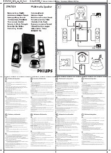 Manual Philips SPA7350 Altifalante