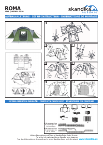 Manual Skandika Roma Tent