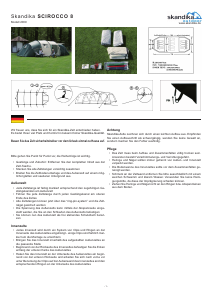 Handleiding Skandika Scirocco 8 Tent