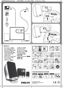 Manual de uso Philips SPA1300 Altavoz