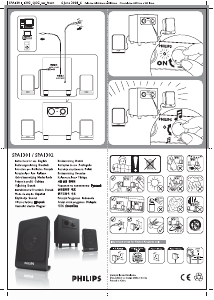 Manual de uso Philips SPA1301 Altavoz