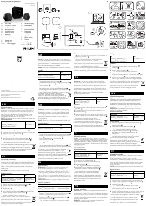 Manuale Philips SPA1315 Altoparlante