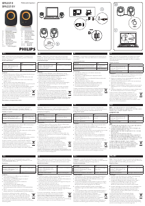 Mode d’emploi Philips SPA2210 Haut-parleur