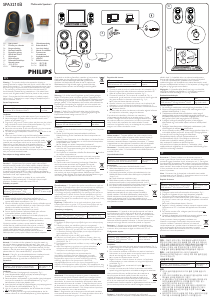 Manuale Philips SPA3210B Altoparlante