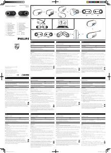 Mode d’emploi Philips SPA4210 Haut-parleur