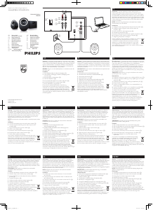 Manual de uso Philips SPA4350 Altavoz