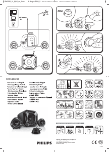 Mode d’emploi Philips SPA5300 Haut-parleur