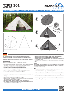 Manual Skandika Tipii 301 Tent