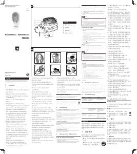 Manual Philips HP4595 Hair Styler