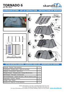 Manual Skandika Tornado 6 Tent
