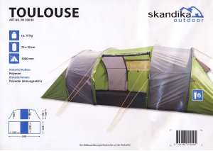 Manual Skandika Toulouse Tent