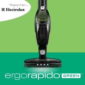 Panduan Electrolux ZB2901G ErgoRapido Green Penyedot Debu