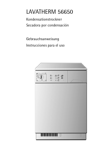 Manual de uso AEG LTH56650 Secadora