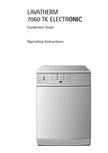 Manual AEG LTH7060TK Dryer