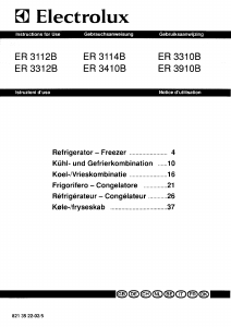 Manuale Electrolux ER3114B Frigorifero-congelatore