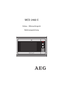Bedienungsanleitung AEG MCD2460EW Mikrowelle