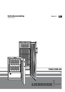 Handleiding Liebherr WKr4211 Wijnklimaatkast