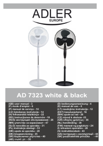 Manual de uso Adler AD 7323w Ventilador