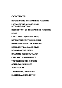 Handleiding Bauknecht WA Sensitive 26 DI Wasmachine
