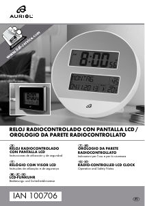 Manual Auriol IAN 100706 Despertador