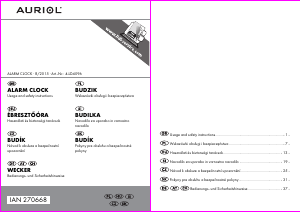 Instrukcja Auriol IAN 270668 Budzik