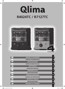 Manual Qlima R7127TC Aquecedor