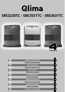 Manual de uso Qlima SRE3230TC Calefactor