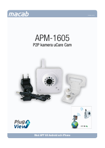 Bruksanvisning Macab APM-1605 IP Kamera