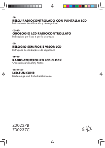 Manual Auriol IAN 66773 Rádio relógio