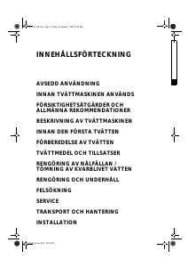 Bruksanvisning Bauknecht WAT Eco 9600 Tvättmaskin