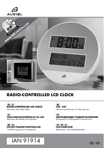 Manual Auriol IAN 91914 Radio cu ceas