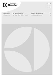 Manual Electrolux ESF8620ROW Maşină de spălat vase