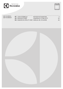 Mode d’emploi Electrolux ESF8720ROX Lave-vaisselle