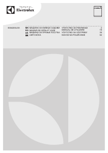 Manual Electrolux ESI4200LOX Maşină de spălat vase