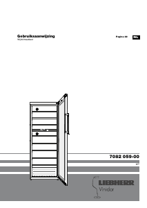 Handleiding Liebherr WTes5972 Wijnklimaatkast