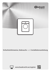 Bedienungsanleitung Bauknecht WA Joy 8 A+++ Waschmaschine