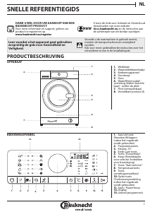 Handleiding Bauknecht WA Eco 9181 Wasmachine