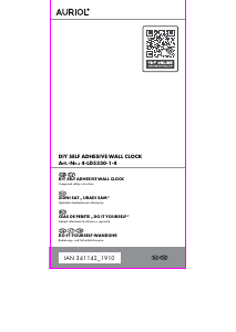 Manual Auriol IAN 341142 Ceas