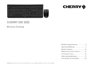 Bedienungsanleitung Cherry DW 3000 Tastatur