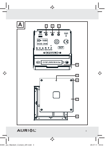 Mode d’emploi Auriol IAN 63991 Horloge