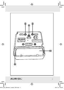 Manual Auriol IAN 66083 Relógio