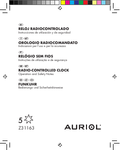 Manual de uso Auriol IAN 73040 Reloj