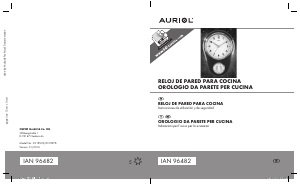 Manual de uso Auriol IAN 96482 Reloj