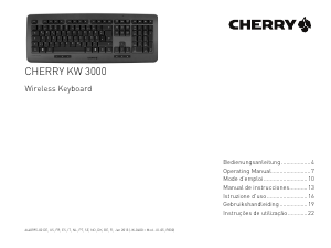 Bedienungsanleitung Cherry KW 3000 Tastatur