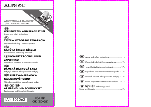 Instrukcja Auriol IAN 103062 Zegarek